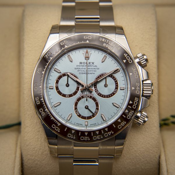 Rolex Daytona 126506 Platino Esf Azul 12/2023 Nuevo a estrenar - Imagen 2