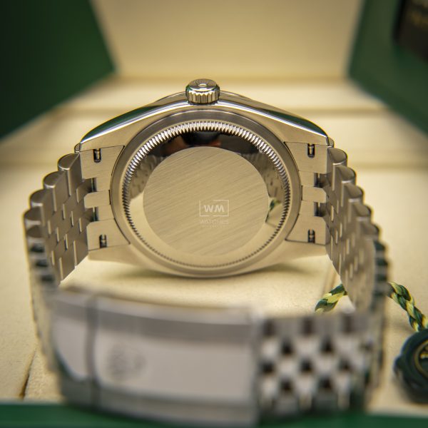 Rolex Datejust 126234 Acero/Oro blanco jubilee Esf Plata 01/2025 - Imagen 9