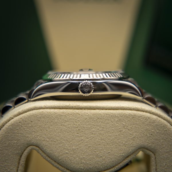 Rolex Datejust 126234 Acero/Oro blanco jubilee Esf Plata 01/2025 - Imagen 6