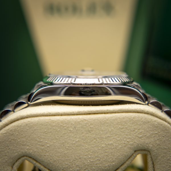 Rolex Datejust 126234 Acero/Oro blanco jubilee Esf Plata 01/2025 - Imagen 7