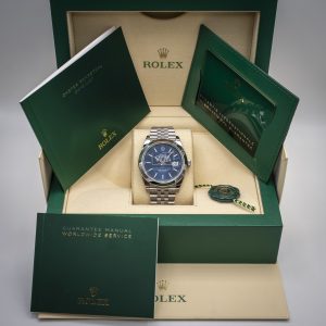 Rolex Datejust 41 126300 Jubilee Esf Azul Usado 2020