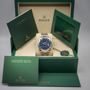 Rolex Datejust 41 126300 Oyster Esf Azul Usado 2020