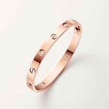 Pulsera Cartier Love 4 Diamantes 16 Oro Rosa 2019