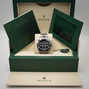 Rolex Daytona 40 mm Esf.Negra Acero Oyster 116500LN Nuevo a Estrenar