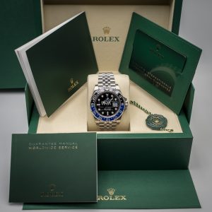 Rolex GMT-MASTER II (Batgirl) 126710BLNR Jubilee Nuevo 01/2020